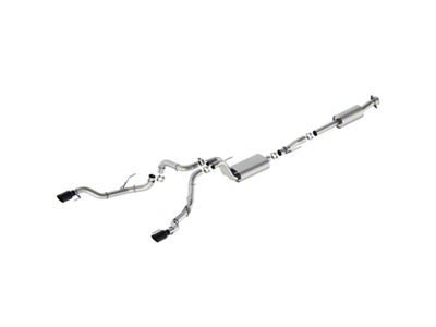 Ford Performance 21-24 F-150 Sport Bumper Exit Exhaust - Black - M-5200-FSBRB