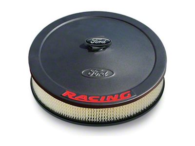 Ford Performance Racing Air Cleaner Kit - Black Crinkle Finish w/ - 302-352