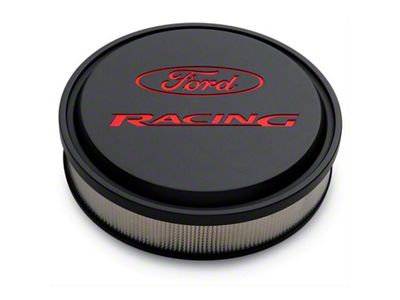 Ford Performance Black/Red Slant Edge Air Cleaner - 302-385