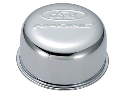 Ford Performance Chrome Breather Cap w/ Logo - 302-200