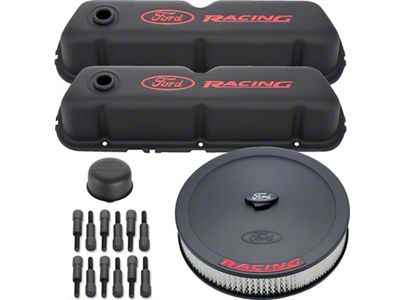 Ford Performance Complete Dress Up Kit Black Crinkle Finish - 302-500