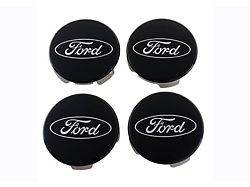 Ford Performance Racing Truck/SUV Black And Chrome Wheel Center Cap - M-1096K-BCT