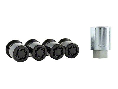 Ford Performance M12 x 1.5 Black Security Lug Nut Kit - M-1A043-B
