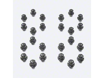 Ford Performance M14 x 1.5 Black Lug Nut - Set - M-1012K-F15B