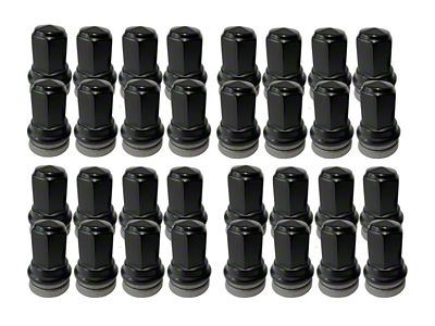 Ford Performance M14 x 1.5 Black Lug Nut - Set - M-1012K-SB