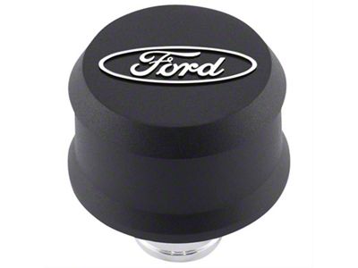 Ford Performance Slant Edge Breather - Black - 302-435