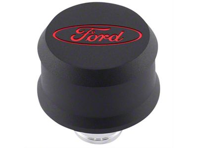 Ford Performance Slant Edge Breather - Black/Red - 302-440