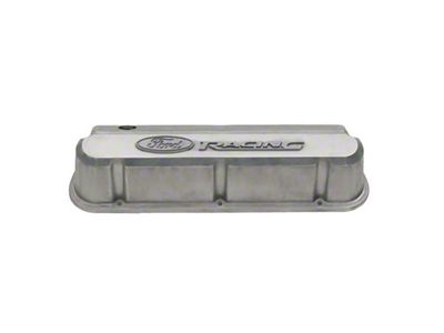 Ford Performance Slant Edge Valve Covers w/ Logo - 302-146