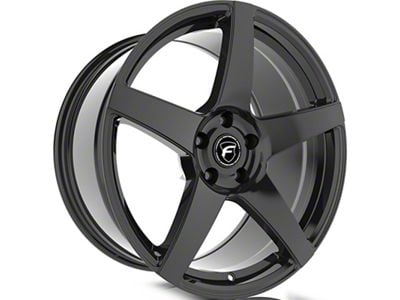 Forgestar CF5 Gloss Black Wheel; 19x9; 35mm Offset; 5x114.3mm Bolt Pattern; 72.56mm Hub Bore