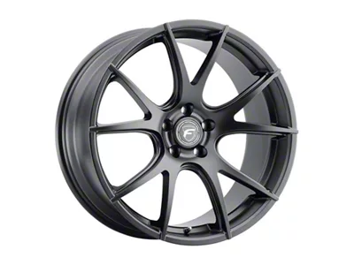Forgestar CF5V Satin Black Wheel; 20x9; 38mm Offset
