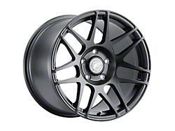 Forgestar F14 Drag Matte Black Wheel; Front Only; 17x4.5; -25mm Offset; 5x114.3mm Bolt Pattern; 78mm Hub Bore