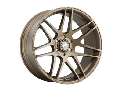 Forgestar X14 Satin Bronze Wheel; 22x10; 30mm Offset; 6x139.7mm Bolt Pattern; 106.10mm Hub Bore
