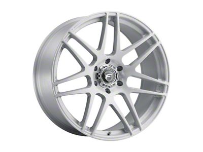 Forgestar X14 Gloss Brushed Wheel; 22x10; 30mm Offset; 6x139.7mm Bolt Pattern; 106.10mm Hub Bore