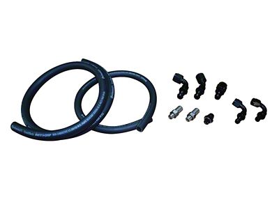 Fleece Performance 10-15 Dodge 6.7L Cummins Fuel Distribution Block Hose - FPE-FFD-RF-HF-KIT-4G
