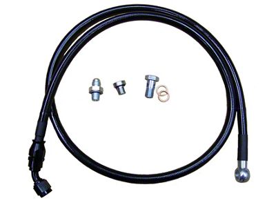 Fleece Performance Duramax Factory Style Garrett VNT Turbocharger Remote Oil Feed Line Kit