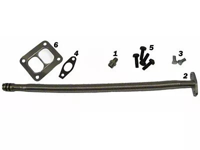 Fleece Performance 89-07 Dodge 5.9L Cummins S300-S400 Turbo Installation Kit - TURBO-INST-KIT-CUMM59
