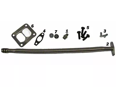 Fleece Performance 07.5-12 Dodge 6.7L Cummins S300-S400 Turbo Installation Kit - FPE-TURBO-INST-KIT-CUMM67