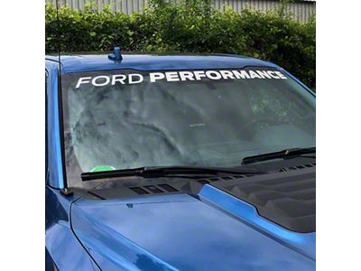 Ford Performance 2009-2018 F-150 Incl Raptor Windshield Banner - M-1820-F15A