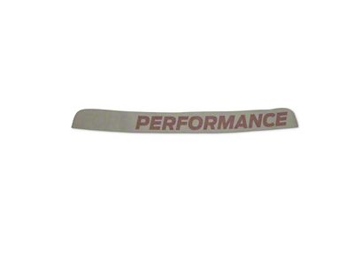 Ford Performance 2015-2017 Mustang Windshield Banner - White - M-1820-MR