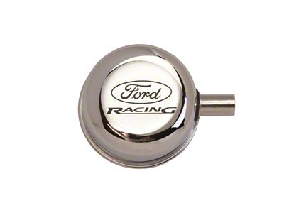 Ford Performance Chrome Breather Cap W/ Logo - M-6766-FRVCH