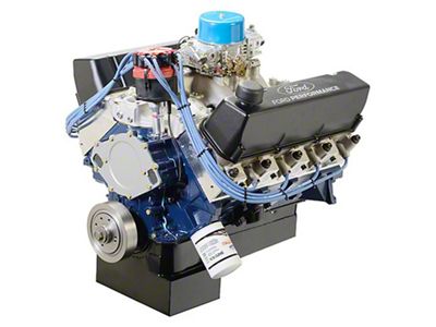 Ford Performance 572 Cubic Inch 655 HP Crate Engine Front - M-6007-572DF