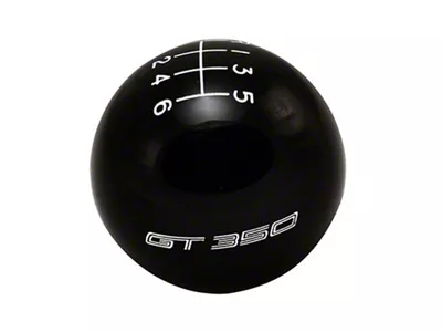 Ford Performance 15-19 Mustang GT350 6-Speed Shift Knob - Black - M-7213-M8SB
