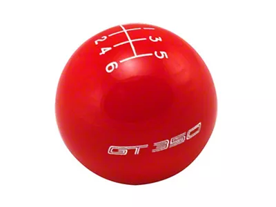 Ford Performance 15-19 Mustang GT350 Shift Knob 6-Speed - Red - M-7213-M8SR