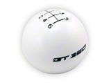 Ford Performance 15-19 Mustang GT350 White 6-Speed Shift Knob - M-7213-M8SW