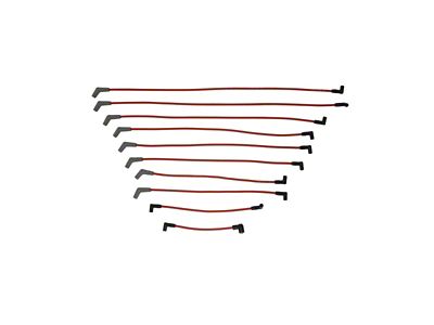 Ford Performance 9mm Spark Plug Wire Sets - Red - M-12259-R460