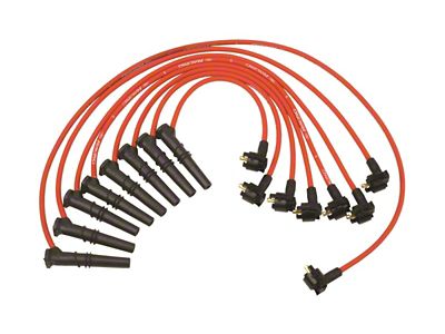Ford Performance 9mm Spark Plug Wire Sets - Red - M-12259-R462
