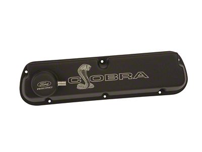 Ford Performance Black Satin Valve Covers Small Block - M-6582-LE302SBK