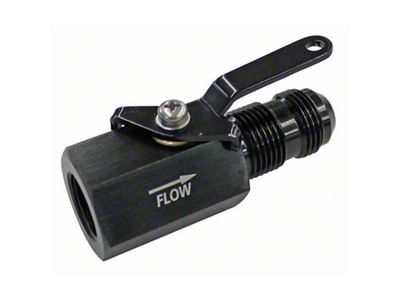Fragola Performance Systems 1/2in NPT Female Inlet x -10AN Male Outlet On/Off - 961010-BL
