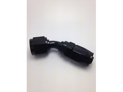 Fragola Performance Systems 10AN Fem x 8AN Hose 45 Degree Reducing Hose - 224509-BL