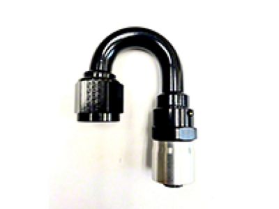Fragola Performance Systems 10AN Male Rad. Fitting x 180 Degree Sport Crimp - 3118010-RAD