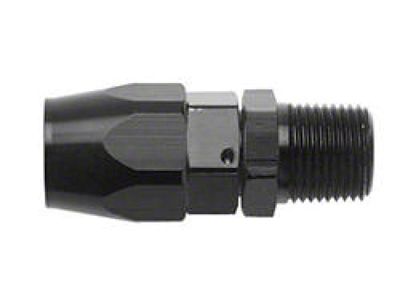 Fragola Performance Systems 10AN Straight Hose End x 3/4 NPT - Black - 190109-BL