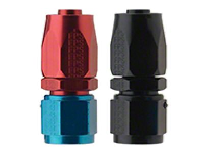Fragola Performance Systems 10AN Straight Pro-Flow Hose End - Black - 220110-BL