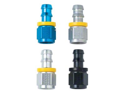 Fragola Performance Systems 10AN x 1/2 8 AN Push-Lite End Straight - 200109