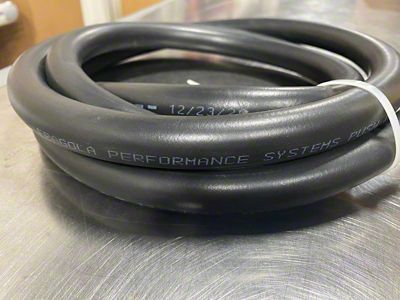 Fragola Performance Systems 12AN Push-Lite Hi-Temp Black Hose - 3ft - 833012