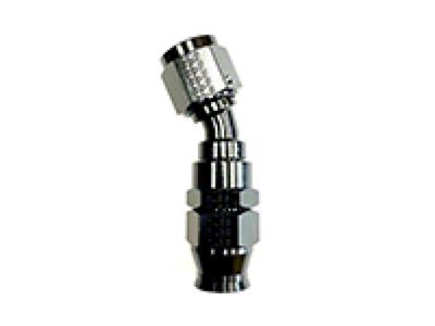 Fragola Performance Systems 12AN Real Street x 30 Degree Hose End Black - 683012-BL