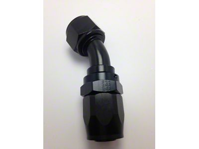 Fragola Performance Systems 12AN x 30 Degree Pro-Flow Hose End - Black - 223012-BL