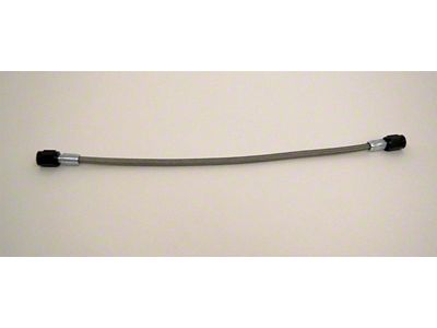 Fragola Performance Systems 2AN Brake Line w/ 3AN Black Alum. Nuts 20in - 290020-BL