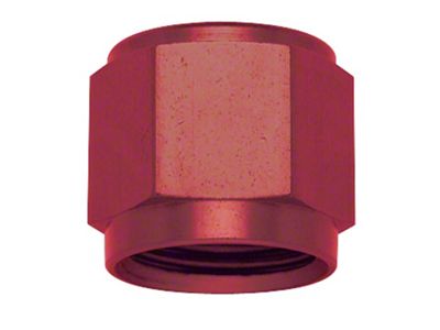Fragola Performance Systems 4AN Tube Nut - Red - 481824