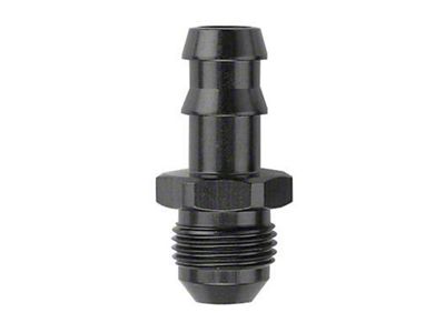 Fragola Performance Systems 4AN x 1/4 Hose Barb - Black - 484104-BL