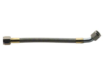 Fragola Performance Systems 6AN Hose Assembly Straight x 45 Degree Steel Nut - 374012
