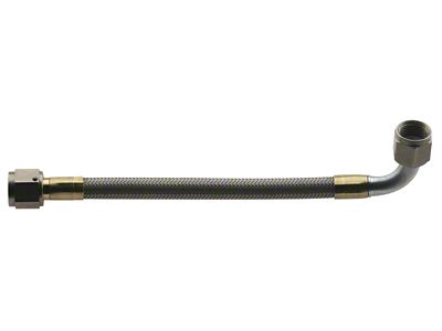 Fragola Performance Systems 6AN Hose Assembly Straight x 90 Degree Steel Nut - 372016