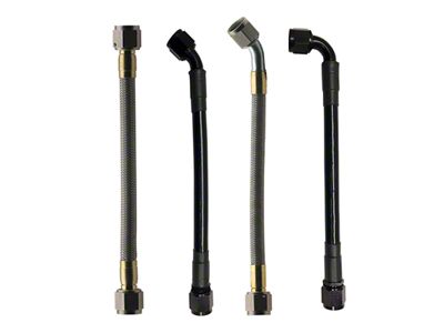 Fragola Performance Systems 6AN Hose Assembly Straight x Straight Alum Nut 12in - 371012