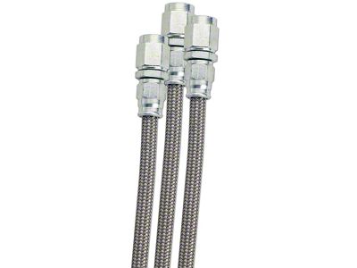 Fragola Performance Systems Series 6000 PTFE Line Hose; -6AN; 10-Foot Roll; Stainless Steel