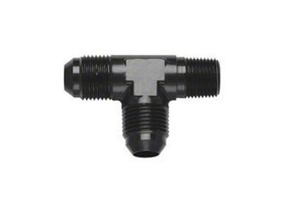 Fragola Performance Systems 6AN Tee 1/4 NPT On The Run - Black - 482606-BL