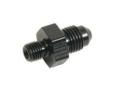 Fragola Performance Systems 6AN x 10mm x 1.0 Male Adapter-Weber - Black - 491961-BL