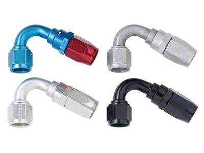 Fragola Performance Systems 6AN x 120 Degree Power Flow Hose End - 112006-BL